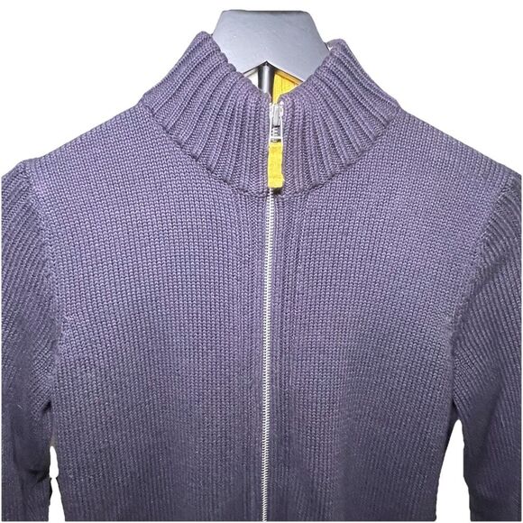 Lands’ End Women’s Full Zip Cotton Sweater Jacket P XS (2-4) - Picture 1 of 10